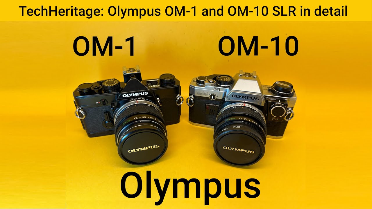 Olympus OM-1 and OM-10 , compact competence from the hand of