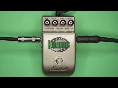 Marshall RG-1 Regenerator Modulation Pedal Demo - YouTube