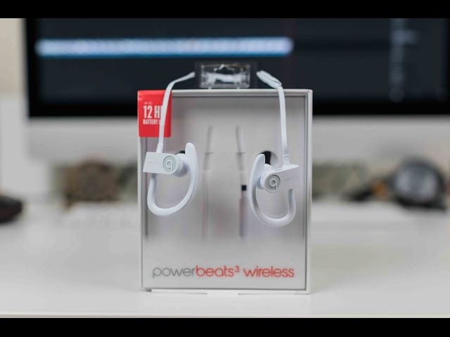 PowerBeats 3 Wireless Unboxing and First Impressions - YouTube