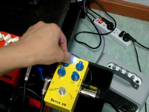 Test Detox Eq (Paul Gilbert signature pedal) by Pop Woravit - YouTube