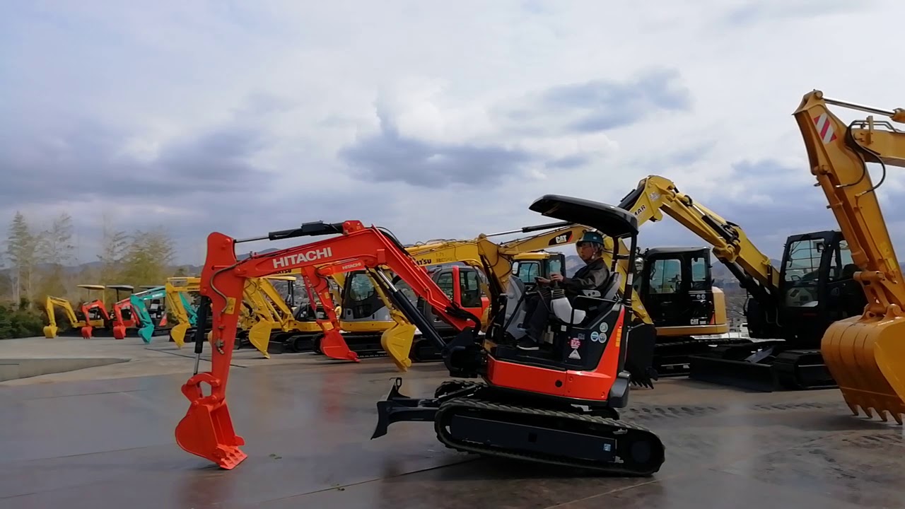 日立建機 ZX35U-5A ミニユンボ（ミニショベル）2t~3t 中古重機・建機