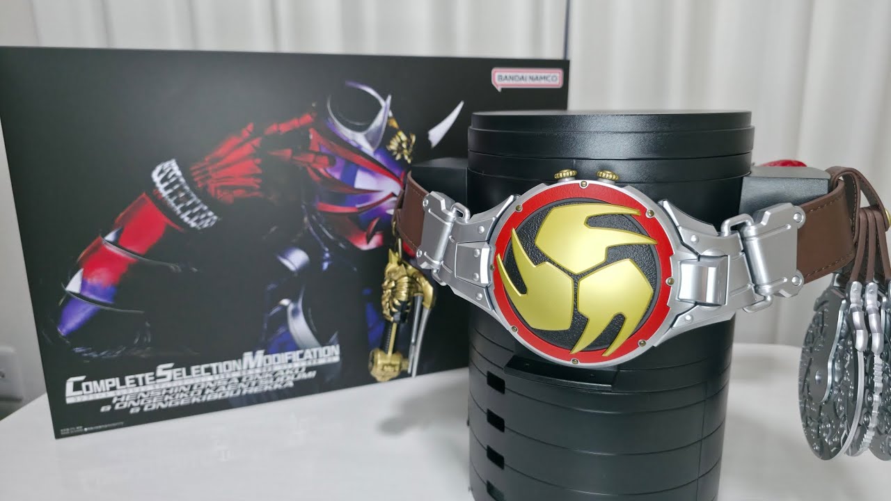 CSM変身音叉・音角&音撃鼓・火炎鼓&音撃棒・烈火】レビュー - YouTube