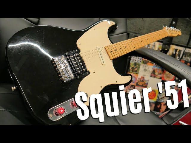 Squier 51 Guitar Review Demo - YouTube