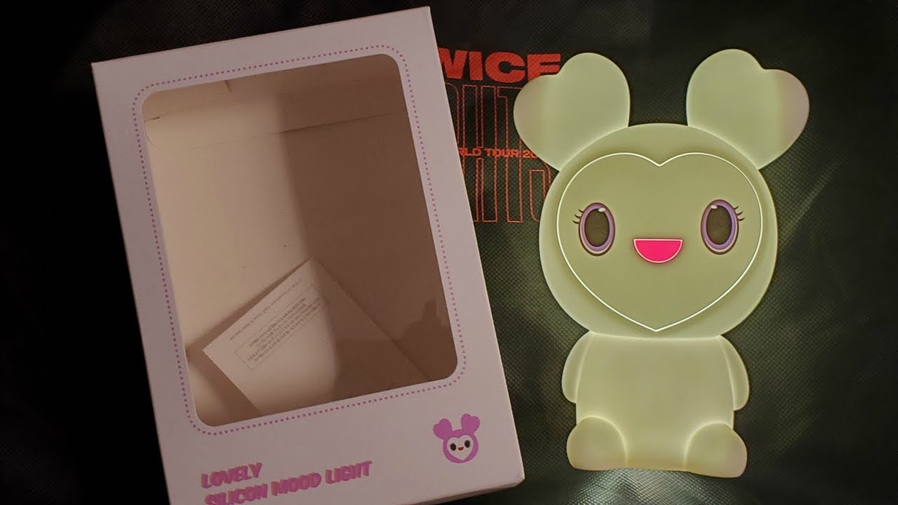 TWICE 1st World Tour TWICELIGHTS Lovely Silicon Mood Light