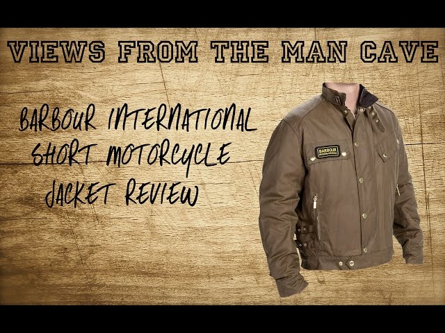 Barbour International Bike Jacket Review - YouTube