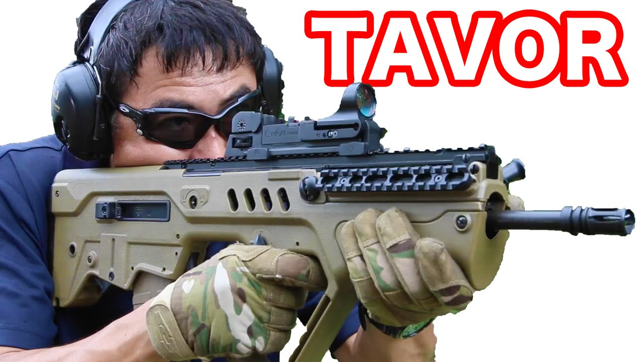 Live Shooting] Tavor Israeli Bullpup Assault Rifle [Mac Sakai