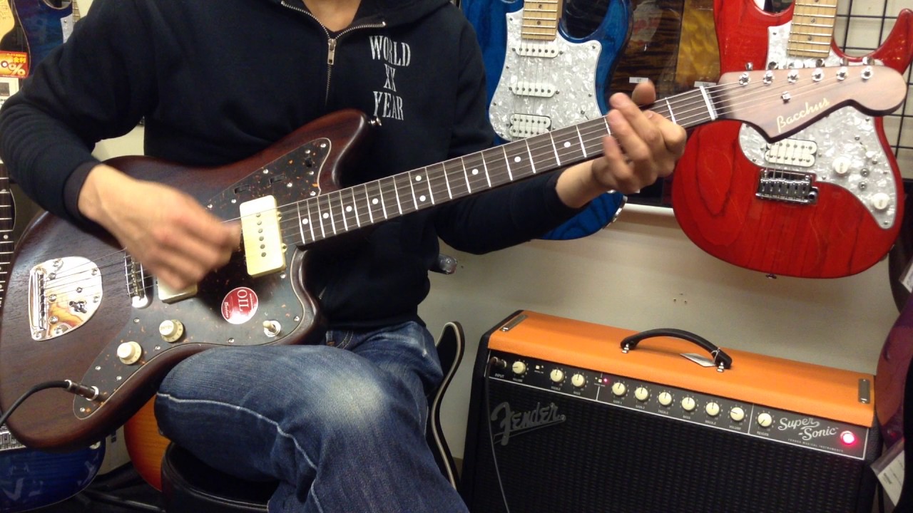 Bacchus BJM-60E ALL-MAHO MOD 【商品紹介@Guitar Planet】 - YouTube