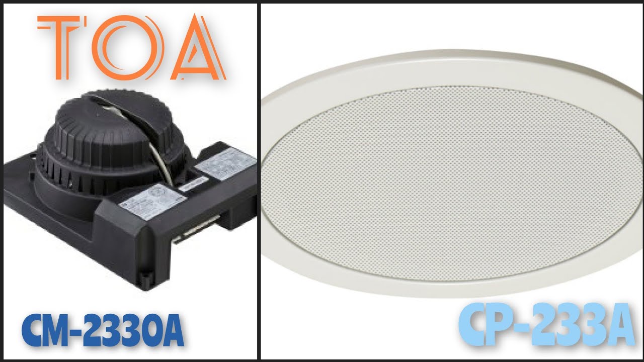 値下げ中 TOA CP-233A CM-2330AT 10セットずつ TOA CP-233A CM-2330AT 10