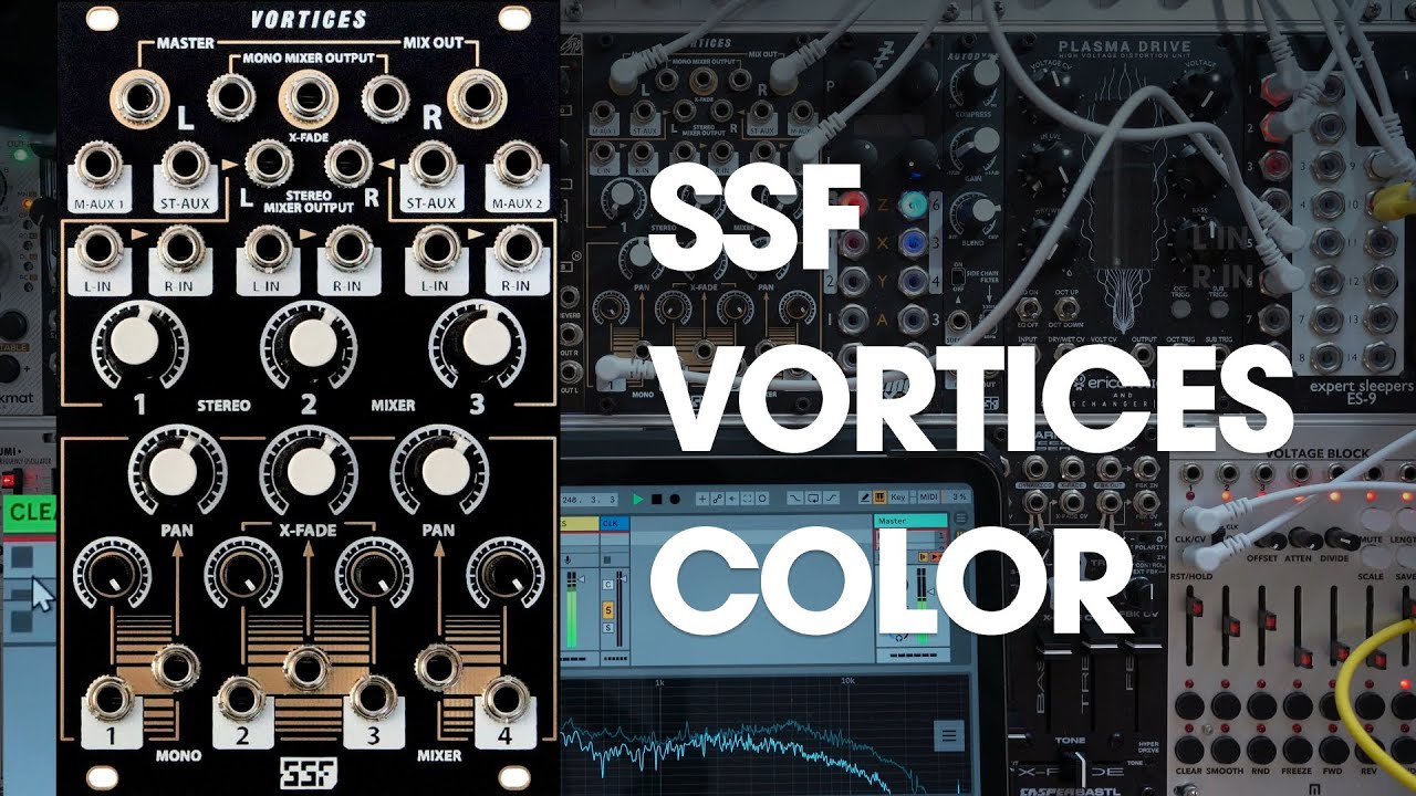 Steady State Fate Vortices アナログミキサー