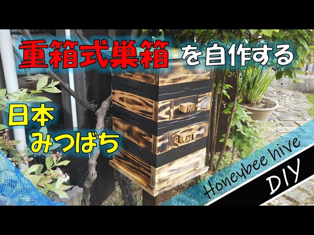 重箱式巣箱の作り方【日本みつばち】[DIY] - YouTube