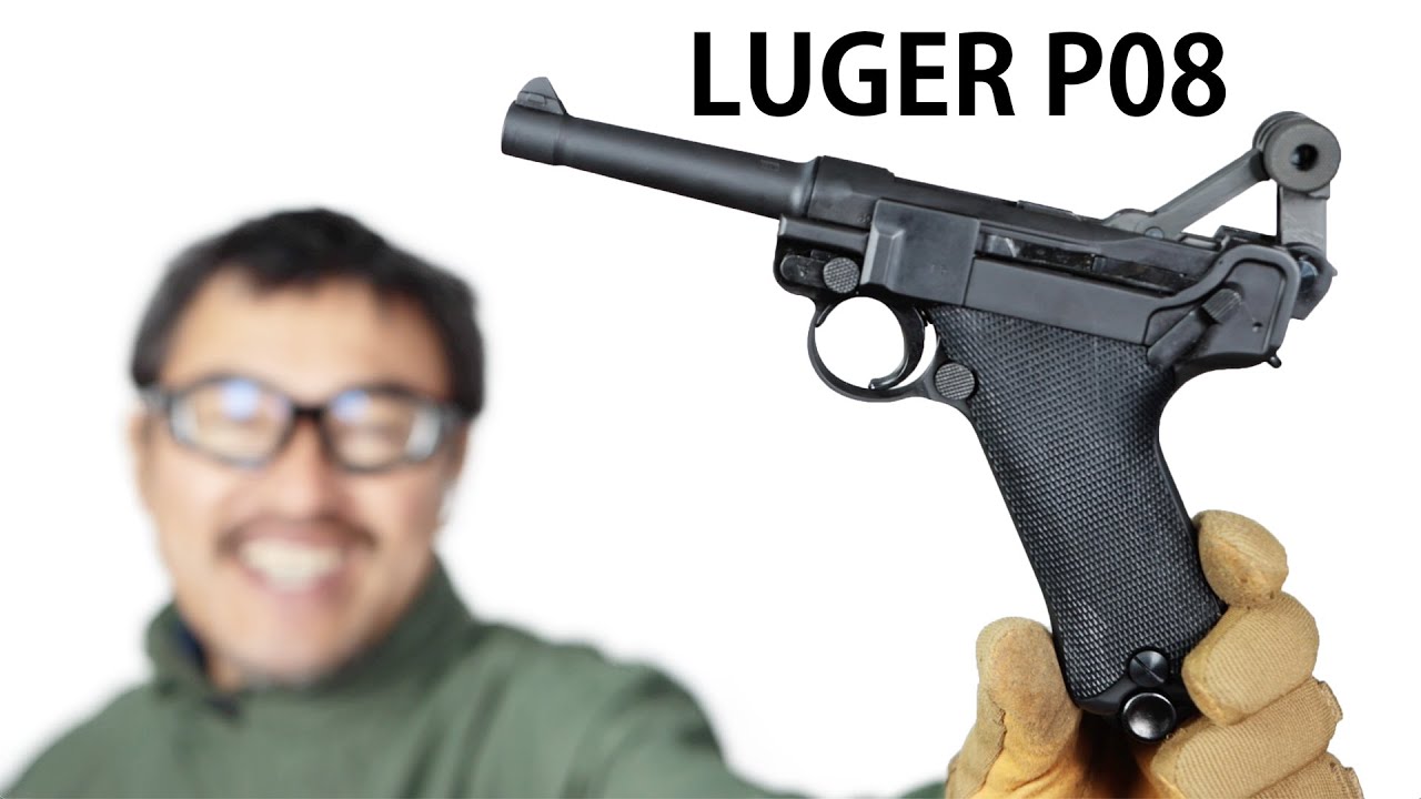 TANAKA LUGER P08 4inch HW ガスブロ マグ無 木グリ