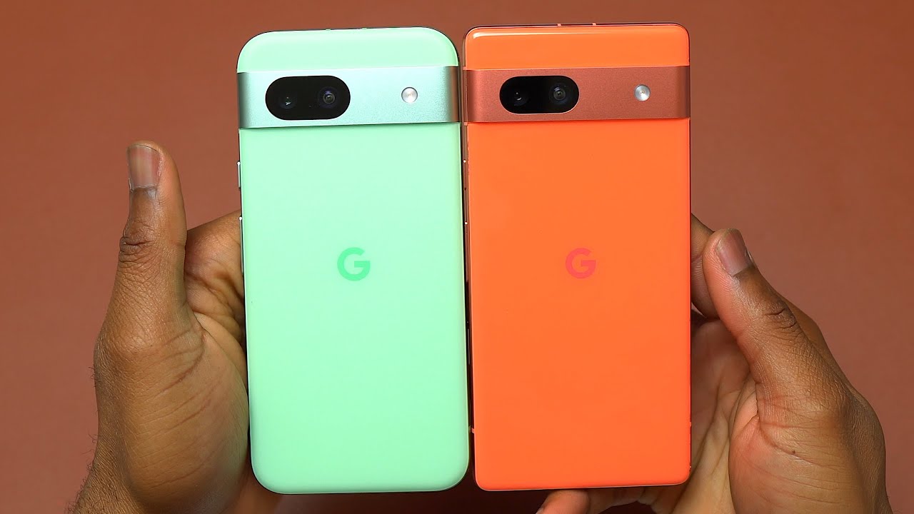 Google Pixel 8a ALOE Unboxing Side by Side with Pixel 7A - YouTube