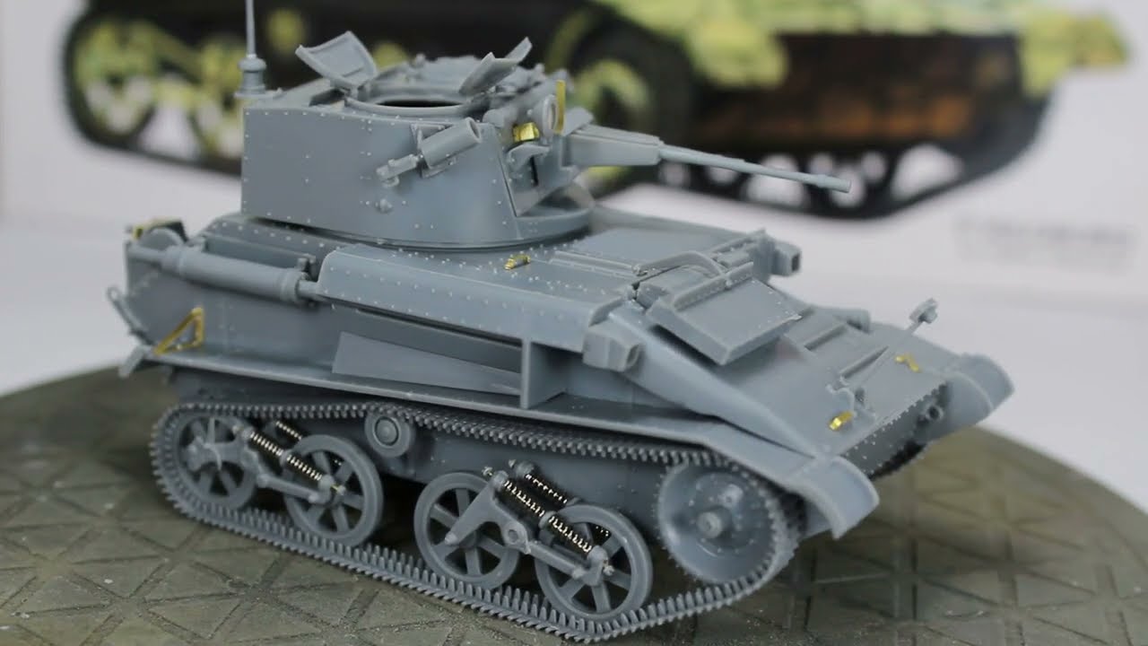 Rare British Tank Modelling! Vulcan Models 1/35 Vickers Mk VI Tank