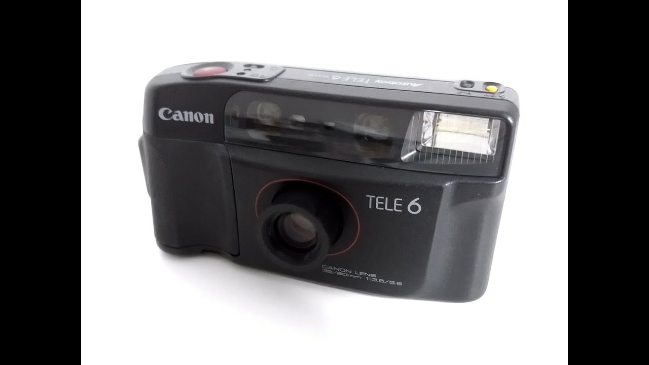 Canon Autoboy TELE 6 DATE フィルムカメラ フィルムカメラ Canon