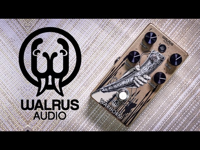 Walrus Audio Warhorn (Overdrive) - Review - YouTube