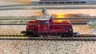 Märklin z mini-club 8864 - BR260 - Digital - YouTube