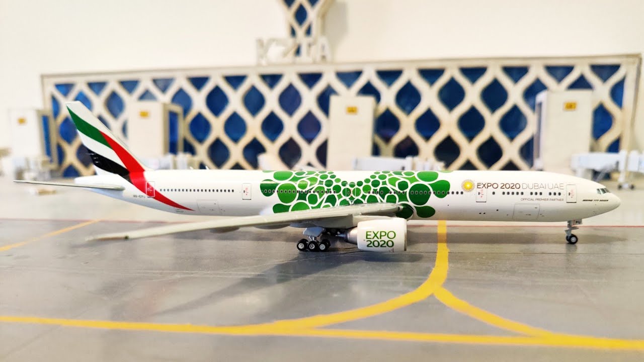 ☆エミレーツ航空 B777-300ER EXPO2020 GeminiJets BOEING 777-300ER