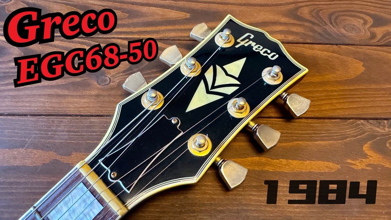 Japan Vintage Greco EGC68-50 レスポールカスタムタイプの