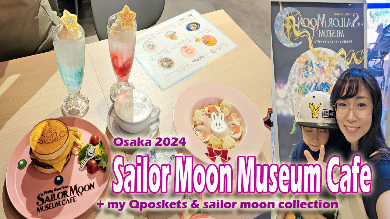 Sailor Moon Museum Cafe in Osaka 2024 | Sailormoon Collection
