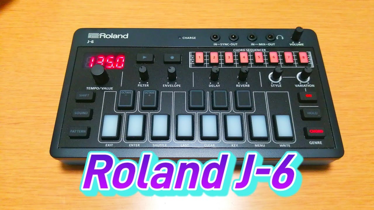 Roland J-6を遊びながら解説してくよ！(よっぱ注意) - YouTube