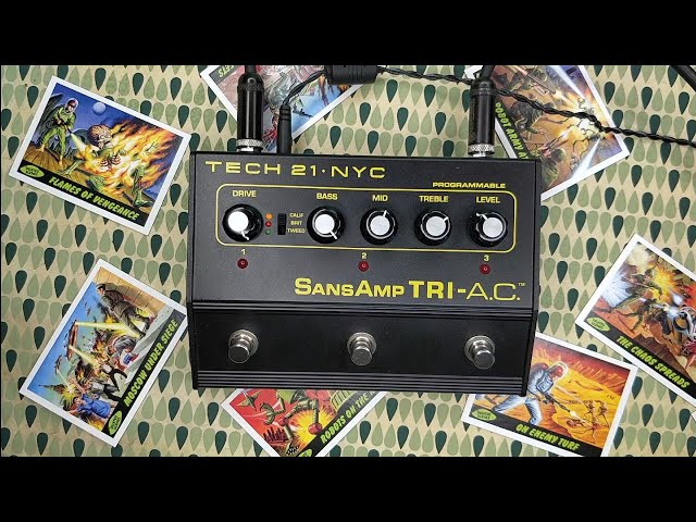Tech 21: Sansamp Tri-AC - On Bass | Amateur Effects Reviews - YouTube