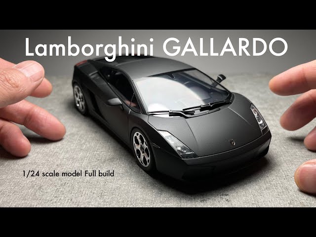 Lamborghini GALLARDO【フジミ 1/24】プラモデル製作 Scale Model