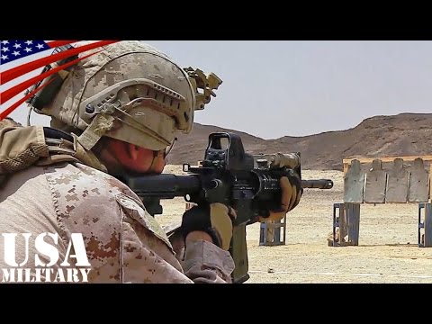米海兵隊フォース・リーコン(特殊部隊)射撃訓練 - US Marines Force