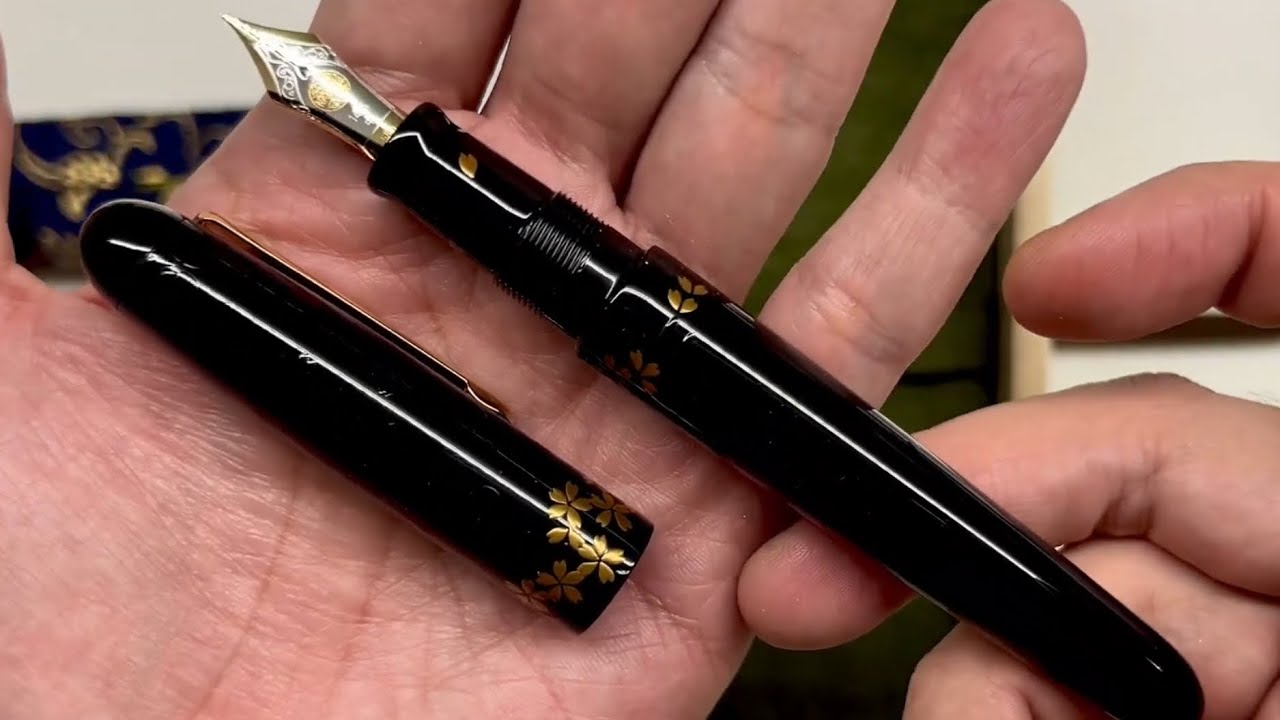 A Few Fair Pens - Nakaya Makie Evening Cherry Blossom Fountain Pen