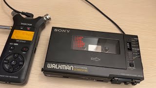 超希少美品 整備済高音質動作品 SONY WM-D6C 革カバー ストラップ他