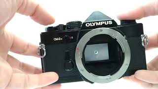 Olympus OM-2n Black with OM-System Zuiko MC AUTO-S 50mm F/1.4 Lens