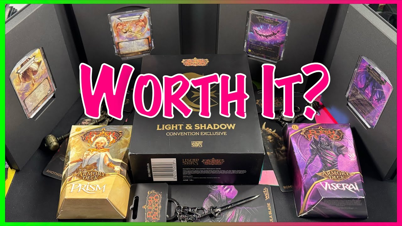 Unboxing the Flesh and Blood Light vs Shadow Box! Should You Buy