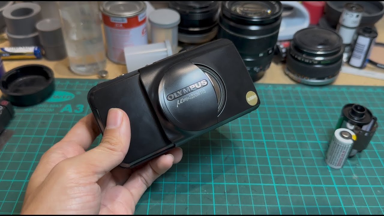 Olympus Mju Zoom 115 教程影片 - YouTube