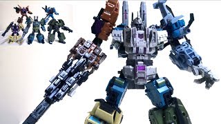 Iron Factory War Giant A.B.C. full set not Bruticus wotafa's
