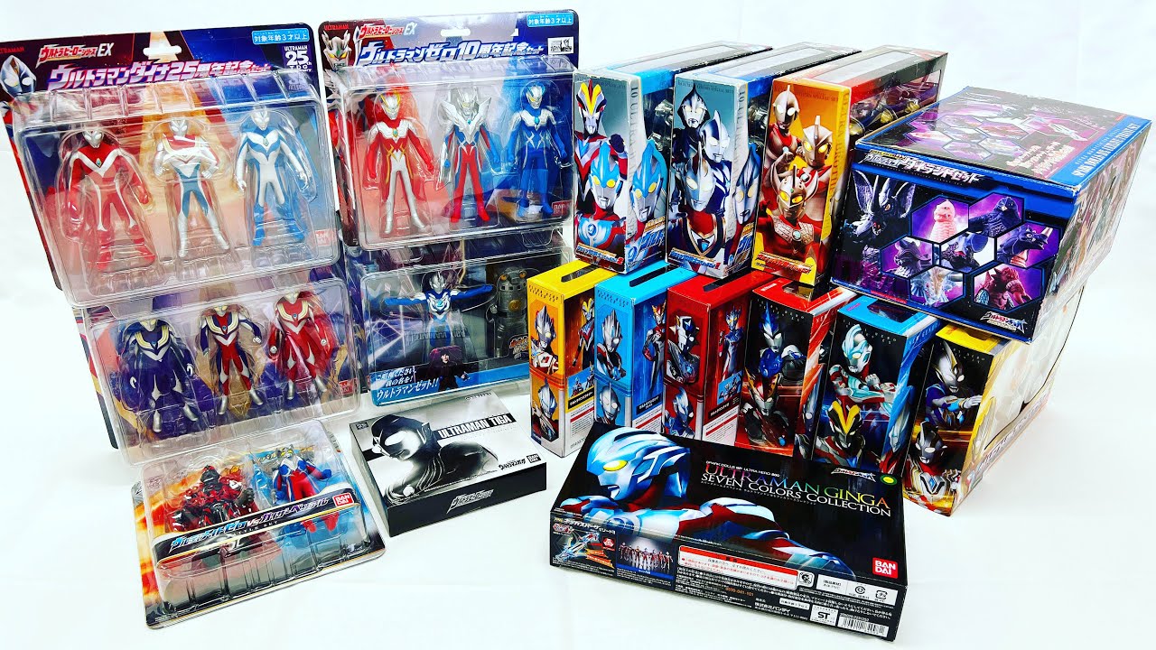 ウルトラマンフィギュア ソフビ40体セット 箱付き ウルトラマン