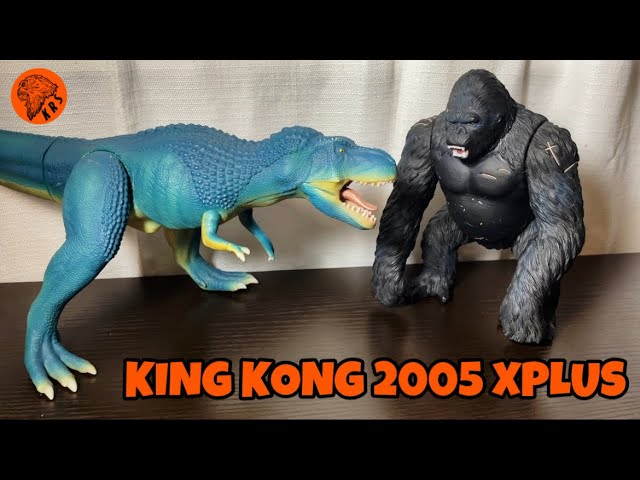 XPLUS King Kong and V Rex Sofubi Review! +Christmas haul 👀 - YouTube