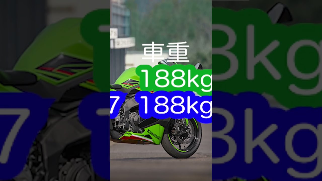 Kawasaki Ninja ZX-4R 北米で発表！クラス最高80ps! #shorts #zx4r