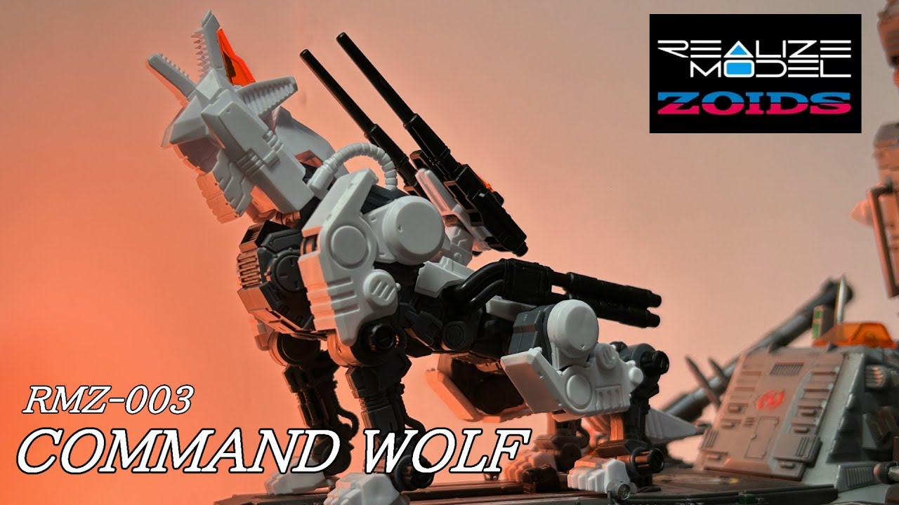 リアライズモデル RMZ-003 コマンドウルフ組み立て動画 - YouTube