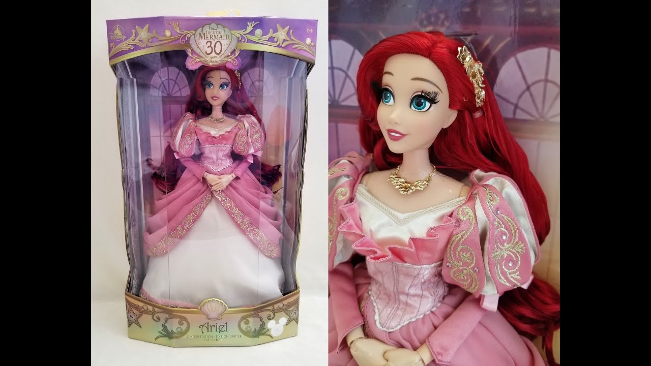 Limited Edition Ariel Doll D23 Expo Exclusive Review - YouTube