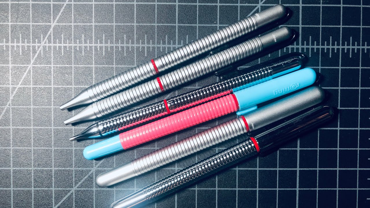 Rotring 900 - Deep Dive Into This Awesome '90s Pen - YouTube