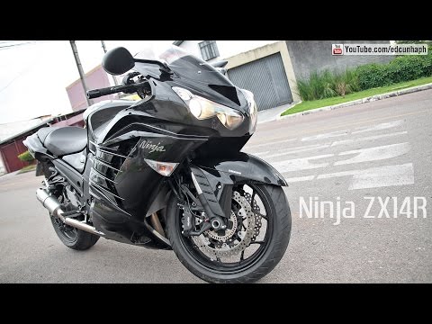 2014 Kawasaki Ninja ZX14R with LeoVince Exhaust Slip on - Bikers