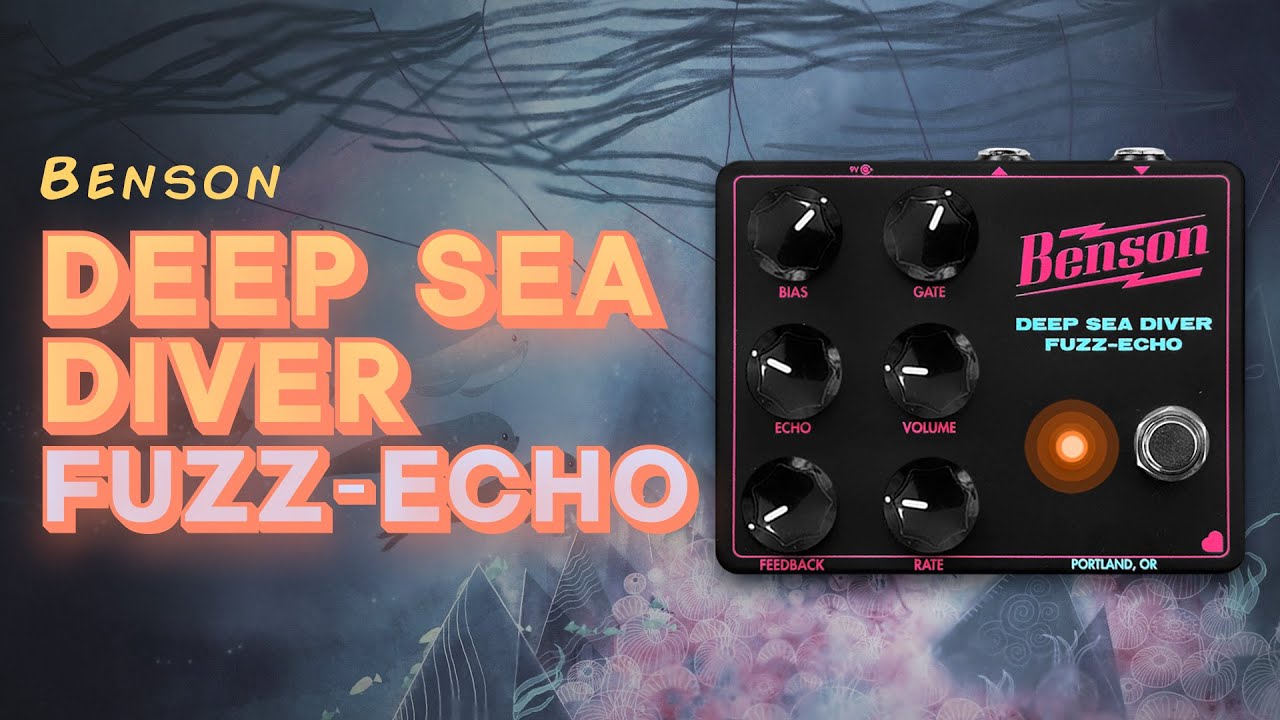 ほぼ未使用】Benson DEEP SEA DIVER FUZZ-ECHO Deep Sea Diver Fuzz