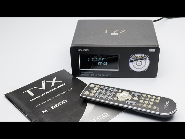 DViCO TViX HD M-650 メディアプレーヤー fi rmware User Manuals