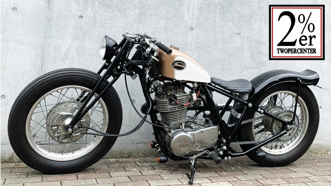 sr400 タンクスポーツタンクモーターロック2% ボバーチョッパー SR400