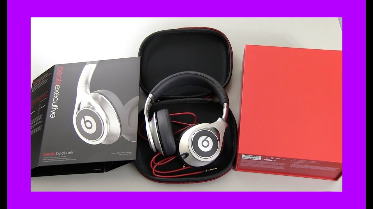 Beats Executive by Dr Dre Headphones Review - YouTube
