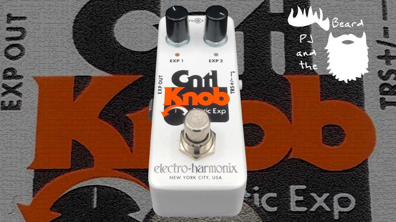 Express yourself! CNTL Knob Static Expression Pedal from EHX - YouTube
