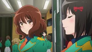 Kumiko is insecure with her booba size - Hibike! Euphonium 3