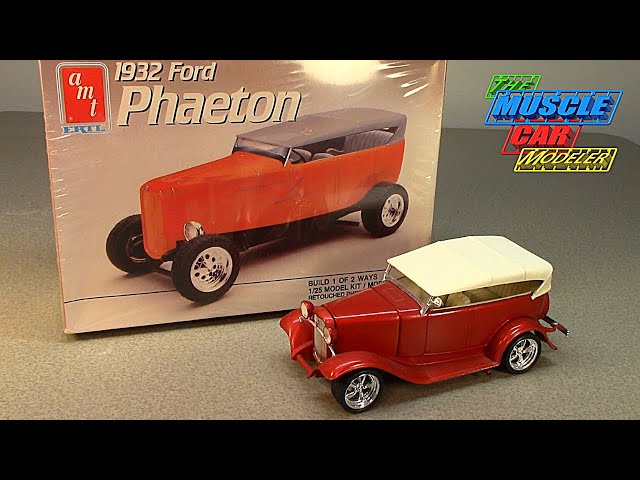 AMT 1932 Ford Phaeton Street Rod Build - YouTube