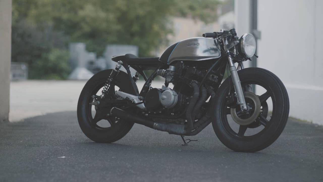Hookie Co. Honda CB750 for JP Performance - YouTube