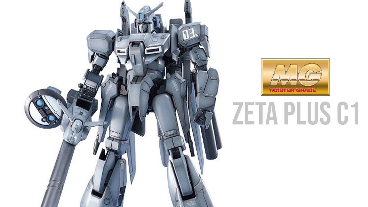 MG Zeta Plus C1 [Bandai Product Preview] USA Gundam TV! - YouTube