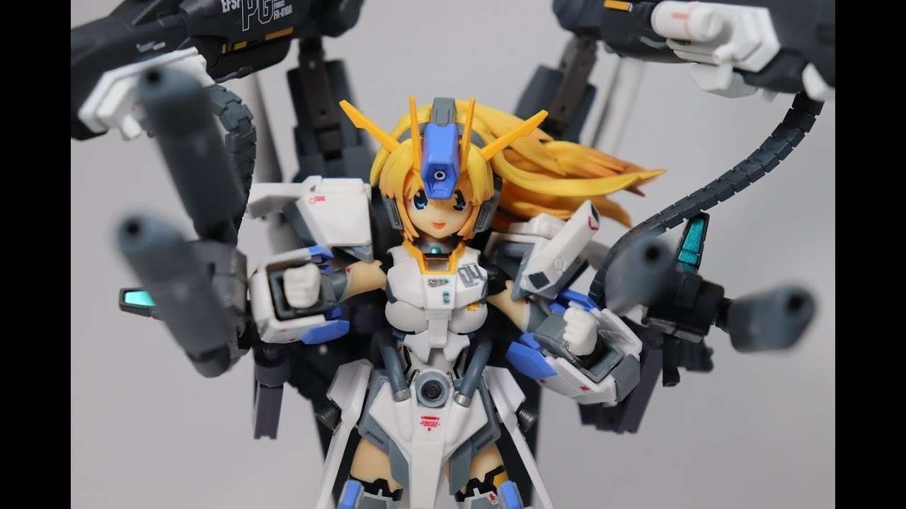 アーマーガールズプロジェクト MS少女 FAZZ 開封レビュー - YouTube